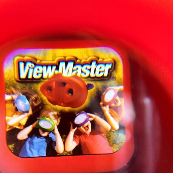 Viewmaster Virtual 3D Viewer Red 1998‎ Vintage Stereoview 3D 3-D 35589 - Picture 8 of 8